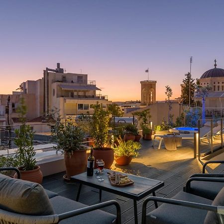Meno Suite With Private Terrace - Jaccuzzi, Acropolis View Атина Екстериор снимка