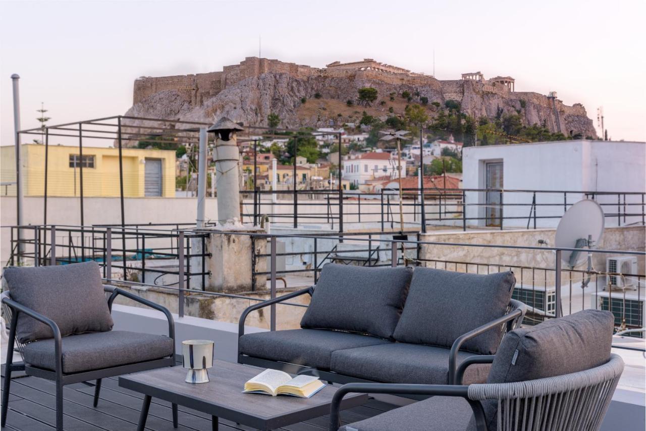 Meno Suite With Private Terrace - Jaccuzzi, Acropolis View Атина Екстериор снимка